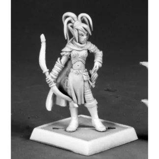 Reaper Miniatures Shalelu, Elf Ranger 60042 Pathfinder Miniatures Unpainted Mini - Your Source for Gaming Essentials Best