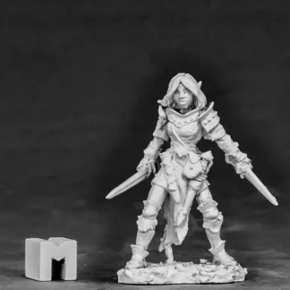 Reaper Miniatures Shardis, Elf Rogue #03862 Dark Heaven Unpainted Metal Mini - Your Source for Gaming Essentials Best Sale