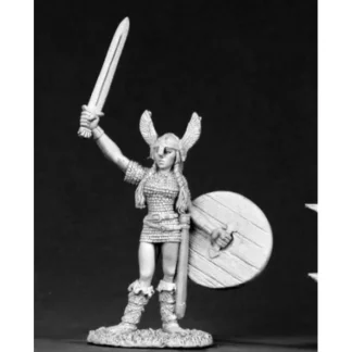 Reaper Miniatures Sheya, Shield Maiden #02623 Dark Heaven Unpainted Metal - Your Source for Gaming Essentials Flash Sale