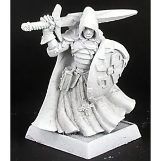 Reaper Miniatures Sir Brannor, Crusaders Captain #14200 Crusaders Unpainted Mini - Your Source for Gaming Essentials Store