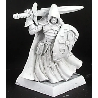 Reaper Miniatures Sir Brannor, Crusaders Captain #14200 Crusaders Unpainted Mini - Your Source for Gaming Essentials Store