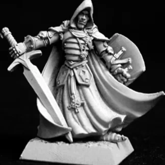 Reaper Miniatures Sir Conlan, Crusaders Sergeant #14037 Crusaders Unpainted Mini - Your Source for Gaming Essentials Online