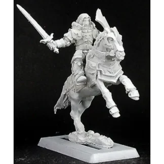 Reaper Miniatures Sir Daman,Crusaders Hero #14230 Crusaders Unpainted D&D Mini - Your Source for Gaming Essentials Flash Sale