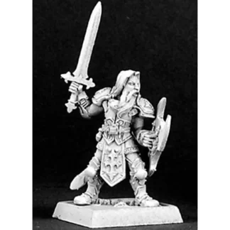 Reaper Miniatures Sir Theo-Justicar, Crusaders Adept #14306 Crusaders Unpainted - Your Source for Gaming Essentials Shop