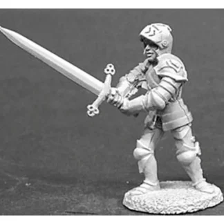 Reaper Miniatures Sir William #02074 Dark Heaven Legends Unpainted Metal Figure - Your Source for Gaming Essentials New