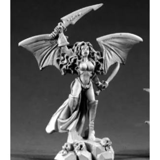 Reaper Miniatures Sirithis, Succubus #02181 Dark Heaven Legends Unpainted Metal - Your Source for Gaming Essentials Clearance