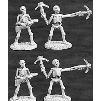 Reaper Miniatures Skeletal Crossbowmen 4 Pieces #06031 Dark Heaven Legends Army - Your Source for Gaming Essentials Discount