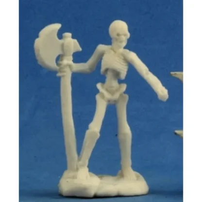 Reaper Miniatures Skeleton Warrior Axeman (3) #77243 Bones D&D RPG Mini Figure - Your Source for Gaming Essentials Outlet