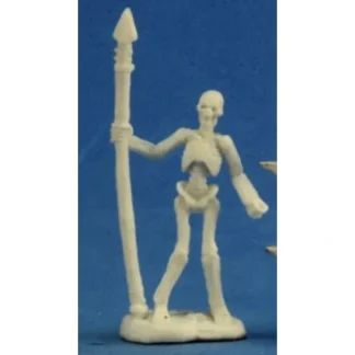 Reaper Miniatures Skeleton Warrior Spearman (3) #77244 Bones D&D RPG Mini Figure - Your Source for Gaming Essentials Best Sale