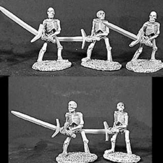 Reaper Miniatures Skeletons, 2H Swords 5 Pieces #06052 Dark Heaven Legends Army - Your Source for Gaming Essentials Cheap
