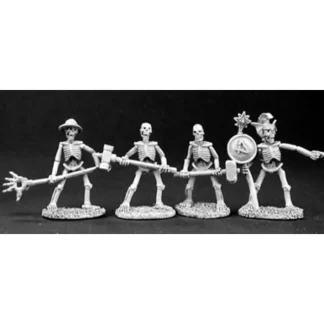 Reaper Miniatures Skeleton Engineer Crew 4 Pieces #06061 Dark Heaven Legends - Your Source for Gaming Essentials Sale