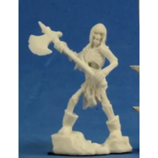 Reaper Miniatures Skeleton Guardian Axeman (3) #77241 Bones D&D RPG Mini Figure - Your Source for Gaming Essentials Outlet