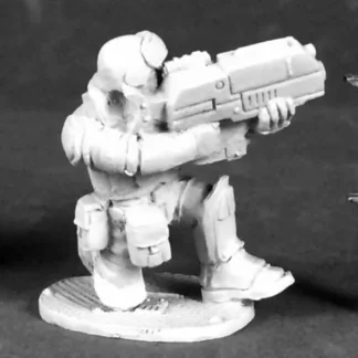 Reaper Miniatures Skids IMEF Trooper 50325 Chronoscope Unpainted RPG Mini Figure - Your Source for Gaming Essentials Best