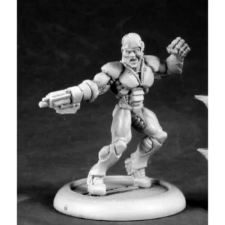 Reaper Miniatures Slade, Cyborg Hero #50160 Chronoscope D&D RPG Mini Figure - Your Source for Gaming Essentials Best Sale