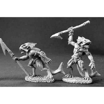 Reaper Miniatures Slithe Raiders (2 Pieces) #03161 Dark Heaven Unpainted Metal - Your Source for Gaming Essentials Cheap