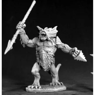 Reaper Miniatures Slithe Champion #03402 Dark Heaven Legends Unpainted Metal - Your Source for Gaming Essentials Outlet
