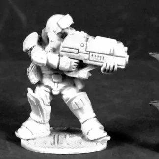 Reaper Miniatures Slyder IMEF Trooper #50324 Chronoscope Unpainted Mini Figure - Your Source for Gaming Essentials Online
