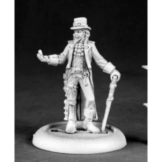 Reaper Miniatures Smedley Cloverdash, Evil Villain #50187 Chronoscope Figure - Your Source for Gaming Essentials Sale