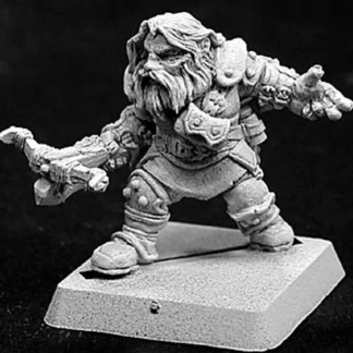Reaper Miniatures Snorri, Dwarf Solo 14130 Dwarves Unpainted RPG D&D Mini Figure - Your Source for Gaming Essentials Sale