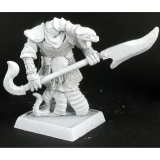 Reaper Miniatures Ssathuss, Nagendra Sergeant #14187 Reptus Unpainted D&D Mini - Your Source for Gaming Essentials Fashion