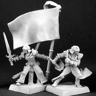 Reaper Miniatures Standard & Musician, Overlords #14310 Overlords Unpainted Mini - Your Source for Gaming Essentials Cheap