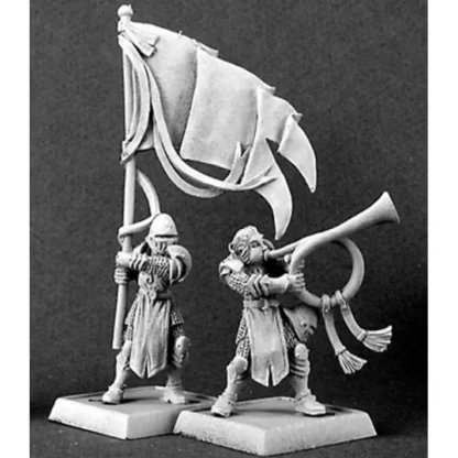 Reaper Miniatures Standard & Musician, Crus #14300 Crusaders Unpainted D&D Mini - Your Source for Gaming Essentials Store