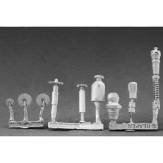 Reaper Miniatures Steampunk Accessories (9) #50286 Chronoscope RPG Mini Figure - Your Source for Gaming Essentials Best Sale