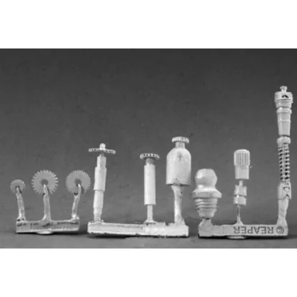 Reaper Miniatures Steampunk Accessories (9) #50286 Chronoscope RPG Mini Figure - Your Source for Gaming Essentials Best Sale
