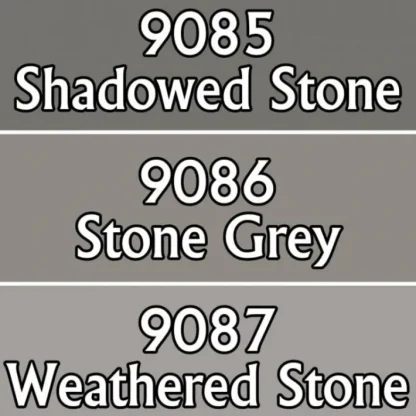 Reaper Miniatures Stone Colors #09729 Master Series Triads 3 Pack .5oz Paint - Your Source for Gaming Essentials Flash Sale