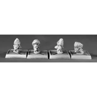 Reaper Miniatures Stone Zealot #14572 Bloodstone Gnomes Unpainted RPG D&D Mini - Your Source for Gaming Essentials New