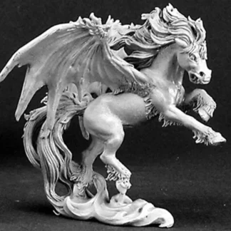 Reaper Miniatures Storm Steed #03124 Dark Heaven Legends Unpainted Metal Figure - Your Source for Gaming Essentials Store
