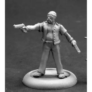 Reaper Miniatures Stubbs, Biker Thug #50272 Chronoscope D&D RPG Mini Figure - Your Source for Gaming Essentials Store