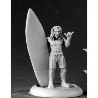 Reaper Miniatures Surfer Dude #50099 Chronoscope Metal D&D RPG Mini Figure - Your Source for Gaming Essentials Online