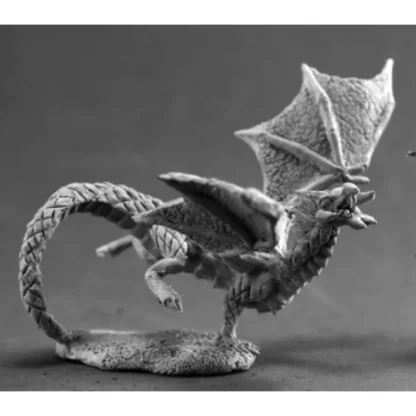 Reaper Miniatures Swamp Dragon Hatchling #03694 Dark Heaven Unpainted Metal - Your Source for Gaming Essentials Hot