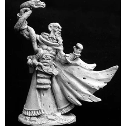 Reaper Miniatures Taenar, Cultist Leader #02797 Dark Heaven Unpainted Metal - Your Source for Gaming Essentials Online