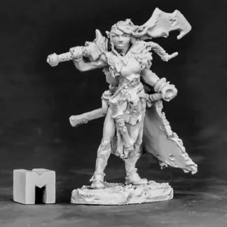 Reaper Miniatures Talnyth, Elf Barbarian #03861 Dark Heaven Unpainted Metal - Your Source for Gaming Essentials New