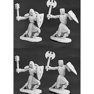 Reaper Miniatures Templar Knights 4 Pieces #06036 Dark Heaven Legends Army Packs - Your Source for Gaming Essentials Hot