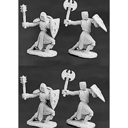 Reaper Miniatures Templar Knights 4 Pieces #06036 Dark Heaven Legends Army Packs - Your Source for Gaming Essentials Hot