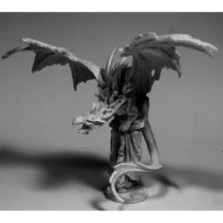 Reaper Miniatures Temple Dragon#77503 Bones RPG D&D Mini Figure - Your Source for Gaming Essentials Outlet