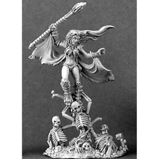 Reaper Miniatures Thanis the Bonecaller #03100 Dark Heaven Unpainted Metal - Your Source for Gaming Essentials Fashion