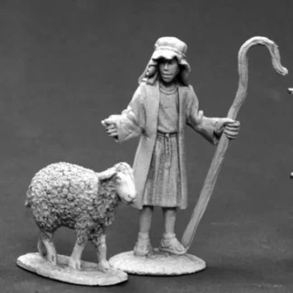 Reaper Miniatures The Nativity: Shepherd #01433 Unpainted Special Metal Figure - Your Source for Gaming Essentials Cheap