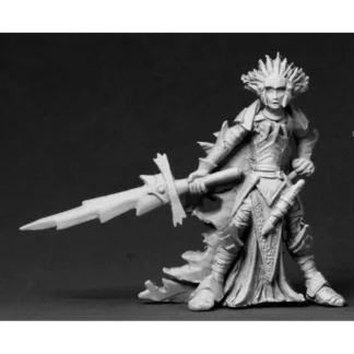 Reaper Miniatures Thilinos Nightflame Dark Elf 03555 Dark Heaven Unpainted Mini - Your Source for Gaming Essentials Best