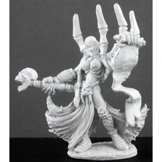 Reaper Miniatures Thora, Necromancer #02925 Dark Heaven Legends Unpainted Metal - Your Source for Gaming Essentials Hot