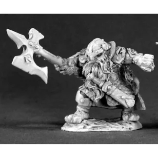 Reaper Miniatures Thorvald Clawhelm Dwarf Hero 03386 Dark Heaven Unpainted Mini - Your Source for Gaming Essentials Cheap