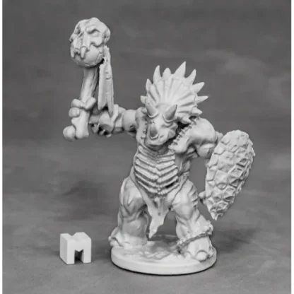 Reaper Miniatures Thunderfoot Defender (Triceratops) #03874 Unpainted Metal Mini - Your Source for Gaming Essentials Best Sale