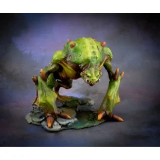Reaper Miniatures Toad Demon #77377 Bones Unpainted Plastic D&D RPG Mini Figure - Your Source for Gaming Essentials Outlet