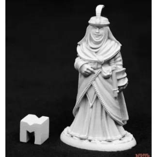 Reaper Miniatures Townsfolk Noblewoman #03955 Dark Heaven Unpainted Metal - Your Source for Gaming Essentials Best Sale