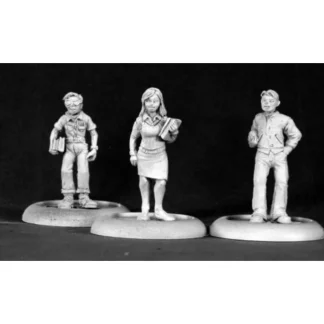 Reaper Miniatures Townsfolk: Jock, Chick, Nerd #50090 Chronoscope Mini Figure - Your Source for Gaming Essentials Best