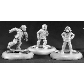Reaper Miniatures Townsfolk: Modern Children (3) #50042 Chronoscope Mini Figures - Your Source for Gaming Essentials Online