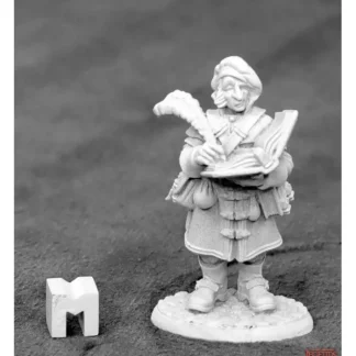 Reaper Miniatures Townsfolk: Money Lender #03956 Dark Heaven Unpainted Metal - Your Source for Gaming Essentials Cheap